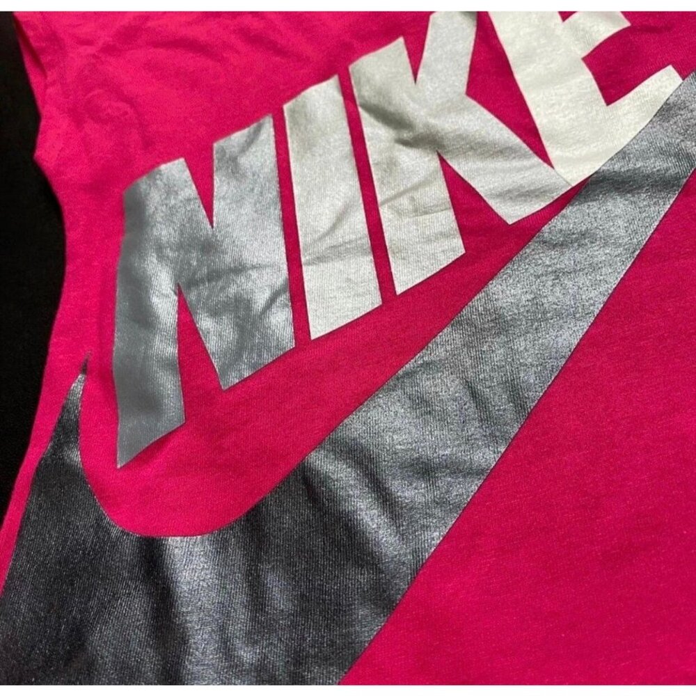 NWT Nike Metallic Athletic Set Girls Size 5 - Picture 3 of 4
